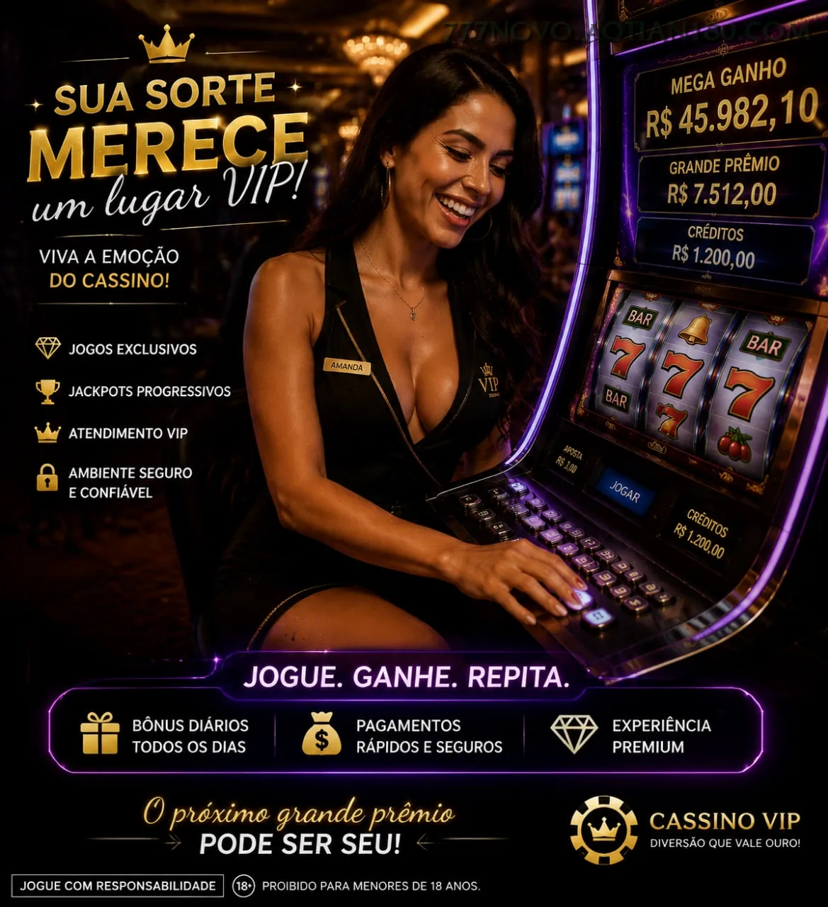 Formulário registro 777novo